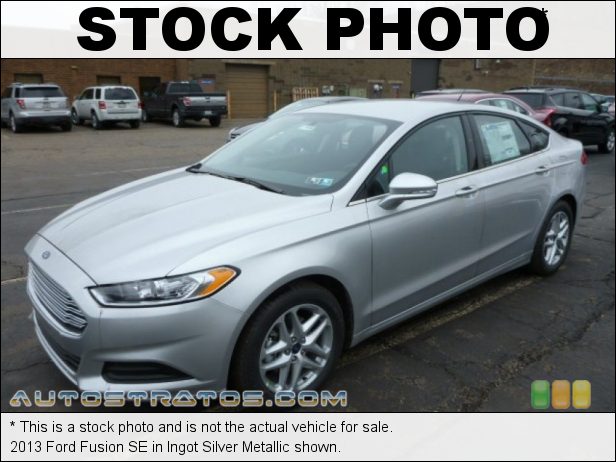 Stock photo for this 2013 Ford Fusion SE 2.5 Liter DOHC 16-Valve iVCT Duratec 4 Cylinder 6 Speed SelectShift Automatic