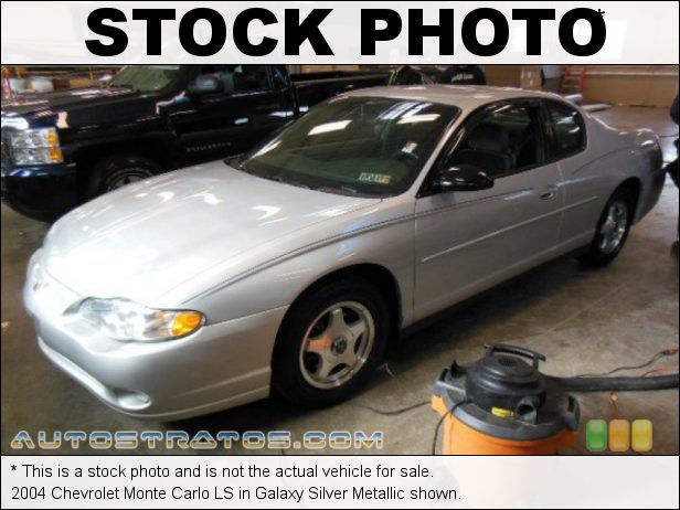 Stock photo for this 2004 Chevrolet Monte Carlo LS 3.4 Liter OHV 12-Valve V6 4 Speed Automatic