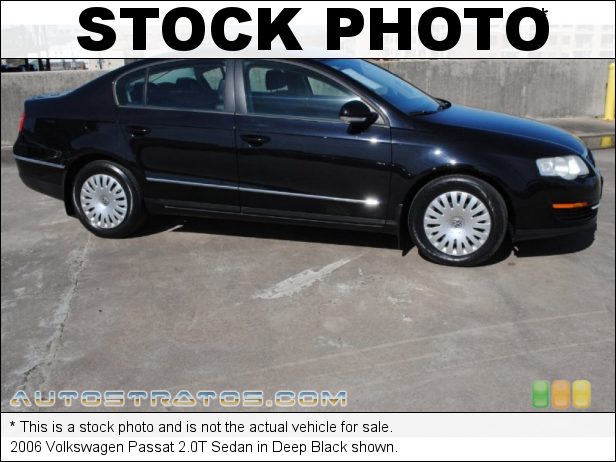 Stock photo for this 2006 Volkswagen Passat 2.0T Sedan 2.0L DOHC 16V Turbocharged 4 Cylinder 6 Speed Manual