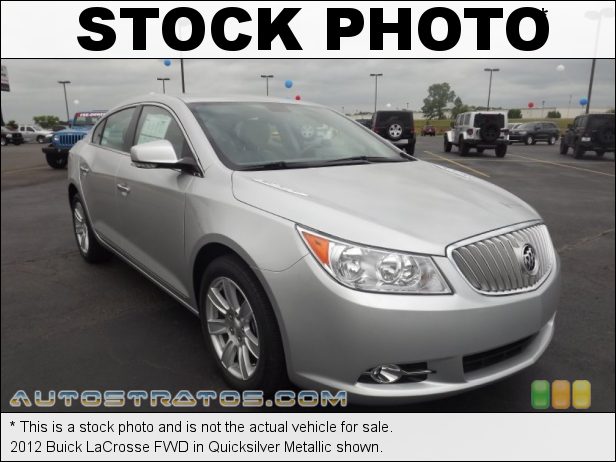 Stock photo for this 2012 Buick LaCrosse FWD 3.6 Liter SIDI DOHC 24-Valve VVT V6 6 Speed Automatic Stock photo for this 2012 Buick LaCrosse FWD 3.6 Liter SIDI DOHC 24-Valve VVT V6 6 Speed Automatic
