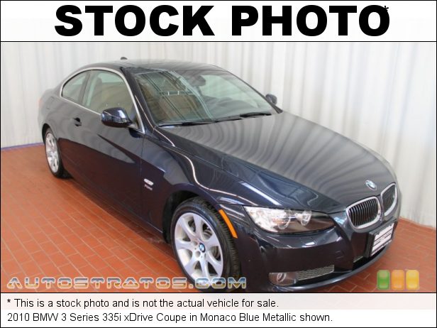 Stock photo for this 2010 BMW 3 Series 335i xDrive Coupe 3.0 Liter Twin-Turbocharged DOHC 24-Valve VVT Inline 6 Cylinder 6 Speed Steptronic Automatic
