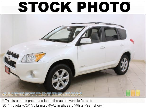 Stock photo for this 2011 Toyota RAV4 V6 Limited 4WD 3.5 Liter DOHC 16-Valve Dual VVT-i V6 5 Speed ECT-i Automatic