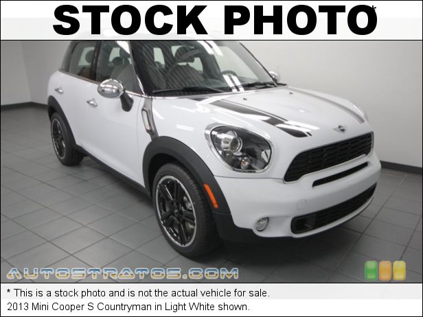 Stock photo for this 2013 Mini Cooper S Countryman 1.6 Liter DI Twin-Scroll Turbocharged DOHC 16-Valve VVT 4 Cylind 6 Speed Manual