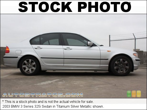 Stock photo for this 2003 BMW 3 Series 325i Sedan 2.5L DOHC 24V Inline 6 Cylinder 5 Speed Manual