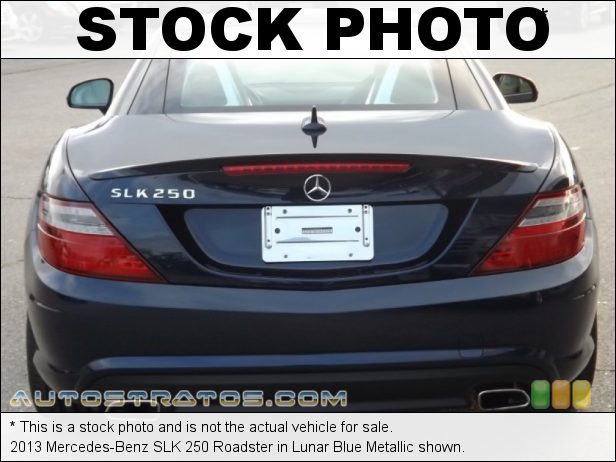 Stock photo for this 2013 Mercedes-Benz SLK 250 Roadster 1.8 Liter GDI Turbocharged DOHC 16-Valve VVT 4 Cylinder 7 Speed Automatic