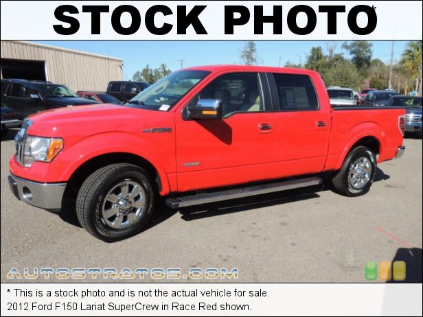 Stock photo for this 2012 Ford F150 SuperCrew 3.5 Liter EcoBoost DI Turbocharged DOHC 24-Valve Ti-VCT V6 6 Speed Automatic