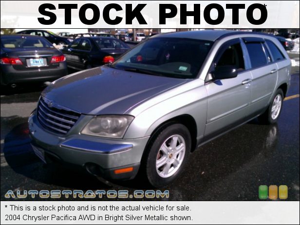 Stock photo for this 2004 Chrysler Pacifica AWD 3.5 Liter SOHC 24-Valve V6 4 Speed Automatic