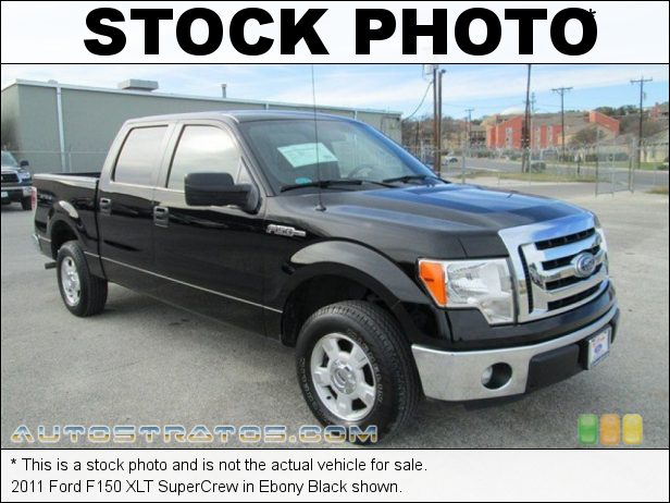 Stock photo for this 2011 Ford F150 XLT SuperCrew 3.7 Liter Flex-Fuel DOHC 24-Valve Ti-VCT V6 6 Speed Automatic