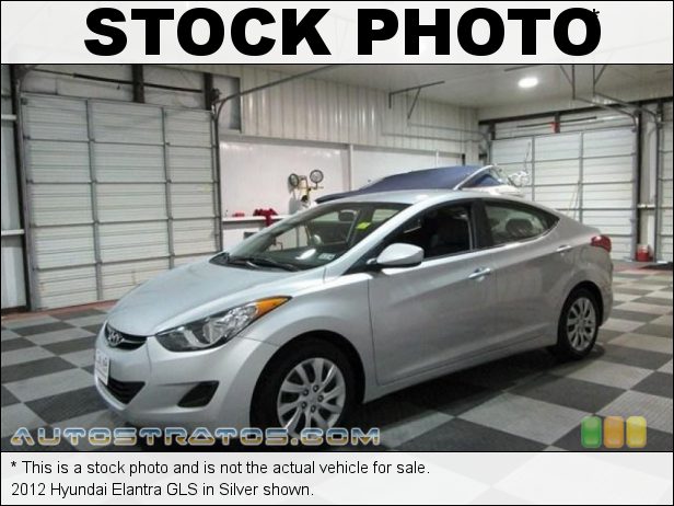 Stock photo for this 2012 Hyundai Elantra  1.8 Liter DOHC 16-Valve D-CVVT 4 Cylinder 6 Speed Shiftronic Automatic