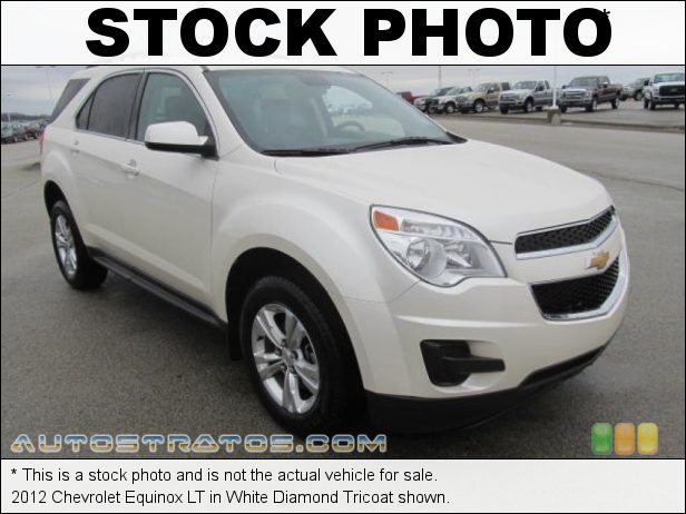 Stock photo for this 2012 Chevrolet Equinox LT 2.4 Liter SIDI DOHC 16-Valve VVT ECOTEC 4 Cylinder 6 Speed Automatic