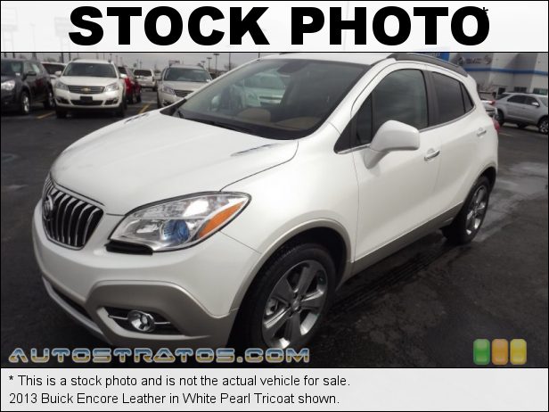 Stock photo for this 2013 Buick Encore Leather 1.4 Liter ECOTEC Turbocharged DOHC 16-Valve VVT 4 Cylinder 6 Speed Automatic