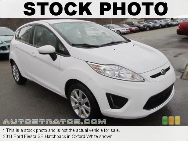 Stock photo for this 2011 Ford Fiesta SE Hatchback 1.6 Liter DOHC 16-Valve Ti-VCT Duratec 4 Cylinder 6 Speed PowerShift Automatic
