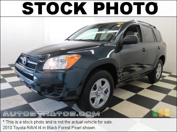 Stock photo for this 2010 Toyota RAV4 I4 2.5 Liter DOHC 16-Valve Dual VVT-i 4 Cylinder 4 Speed ECT Automatic