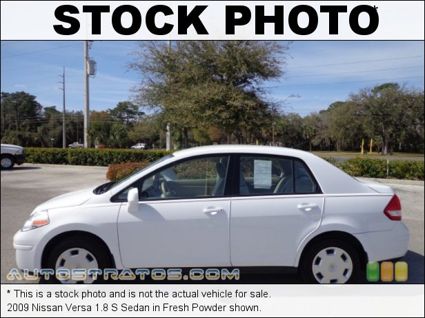 Stock photo for this 2008 Nissan Versa 1.8 Sedan 1.8 Liter DOHC 16-Valve VVT 4 Cylinder 6 Speed Manual