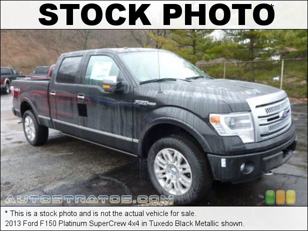 Stock photo for this 2013 Ford F150 SuperCrew 4x4 6.2 Liter SOHC 16-Valve VCT V8 6 Speed Automatic