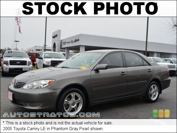 Stock photo for this 2005 Toyota Camry  2.4 Liter DOHC 16-Valve VVT-i 4 Cylinder 5 Speed Automatic