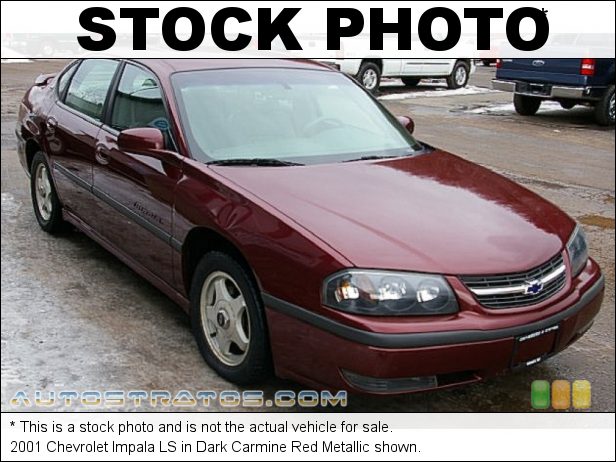 Stock photo for this 2001 Chevrolet Impala LS 3.8 Liter OHV 12-Valve V6 4 Speed Automatic