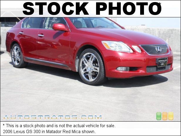 Stock photo for this 2006 Lexus GS 300 3.0 Liter DOHC 24-Valve VVT-i Inline 6 Cylinder 6 Speed Automatic
