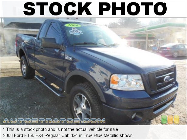 Stock photo for this 2006 Ford F150 Regular Cab 4x4 5.4 Liter SOHC 24-Valve Triton V8 4 Speed Automatic