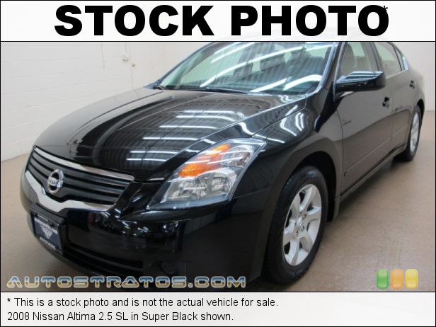 Stock photo for this 2008 Nissan Altima 2.5 SL 2.5 Liter DOHC 16V CVTCS 4 Cylinder Xtronic CVT Automatic