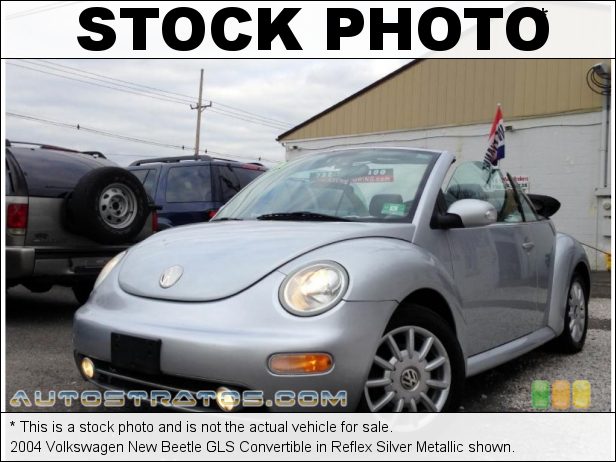Stock photo for this 2004 Volkswagen New Beetle GLS Convertible 2.0 Liter SOHC 8-Valve 4 Cylinder 5 Speed Manual