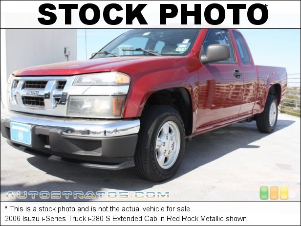 Stock photo for this 2006 Isuzu i-Series Truck i-280 Extended Cab 2.8 Liter DOHC 16-Valve VVT 4 Cylinder 4 Speed Automatic