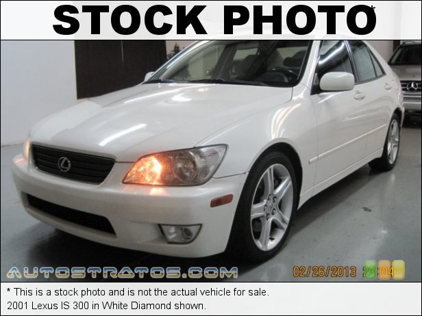Stock photo for this 2001 Lexus IS 300 3.0 Liter DOHC 24-Valve VVT-i V6 5 Speed Automatic
