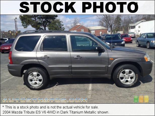 Stock photo for this 2004 Mazda Tribute ES V6 4WD 3.0 Liter DOHC 24-Valve V6 4 Speed Automatic