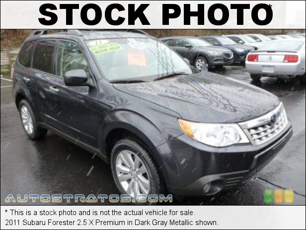 Stock photo for this 2011 Subaru Forester 2.5 X Premium 2.5 Liter DOHC 16-Valve VVT Flat 4 Cylinder 4 Speed Automatic
