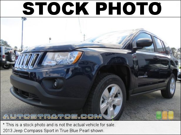 Stock photo for this 2013 Jeep Compass Sport 2.4 Liter DOHC 16-Valve Dual VVT 4 Cylinder 5 Speed Manual