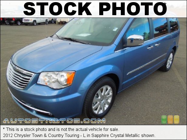 Stock photo for this 2012 Chrysler Town & Country Touring - L 3.6 Liter DOHC 24-Valve VVT Pentastar V6 6 Speed AutoStick Automatic