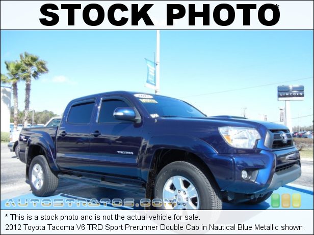 Stock photo for this 2012 Toyota Tacoma Prerunner Double Cab 4.0 Liter DOHC 24-Valve VVT-i V6 5 Speed Automatic