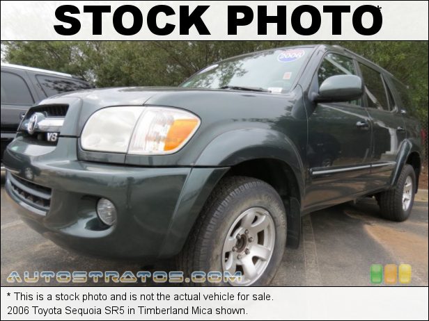 Stock photo for this 2006 Toyota Sequoia SR5 4.7L DOHC 32V i-Force V8 5 Speed Automatic