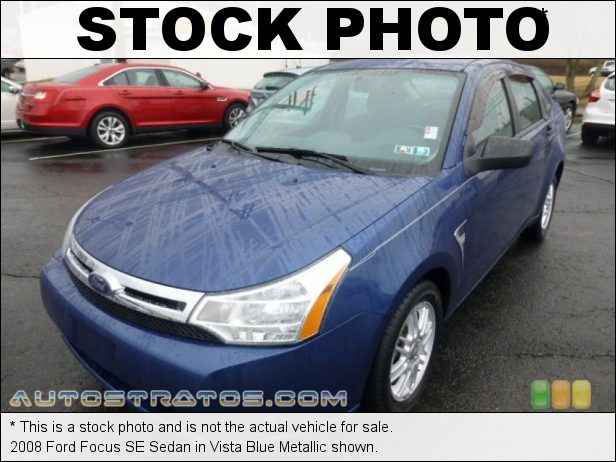 Stock photo for this 2008 Ford Focus SE Sedan 2.0L DOHC 16V Duratec 4 Cylinder 5 Speed Manual