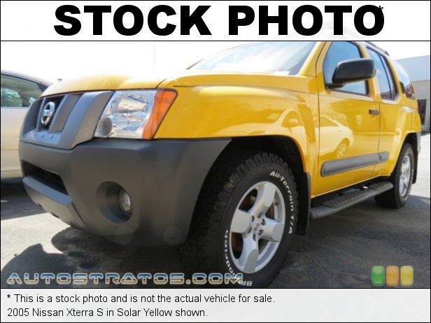 Stock photo for this 2005 Nissan Xterra Off Road 4.0 Liter DOHC 24-Valve V6 5 Speed Automatic
