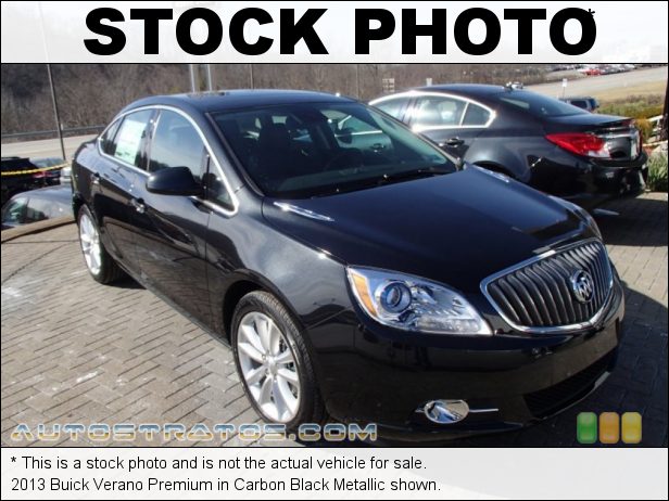 Stock photo for this 2013 Buick Verano Premium 2.0 Liter DI Turbocharged DOHC 16-Valve VVT ECOTEC 4 Cylinder 6 Speed Automatic
