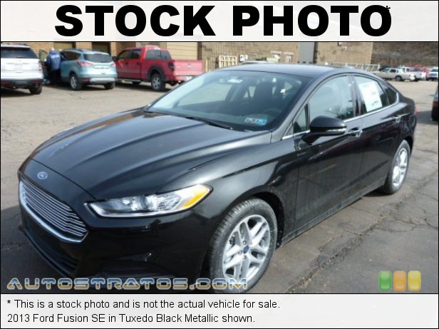 Stock photo for this 2013 Ford Fusion SE 2.5 Liter DOHC 16-Valve iVCT Duratec 4 Cylinder 6 Speed SelectShift Automatic