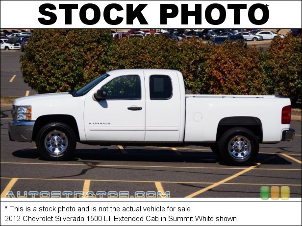 Stock photo for this 2012 Chevrolet Silverado 1500 LT Extended Cab 4.8 Liter OHV 16-Valve VVT Flex-Fuel V8 4 Speed Automatic