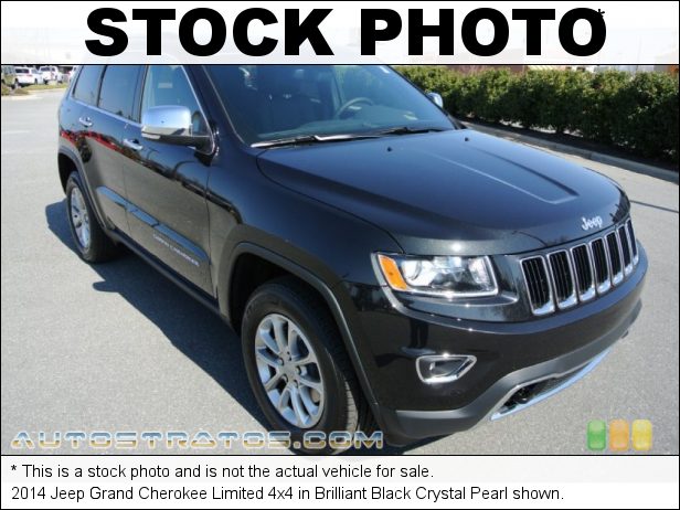 Stock photo for this 2014 Jeep Grand Cherokee Limited 4x4 3.6 Liter DOHC 24-Valve VVT Pentastar V6 8 Speed Automatic