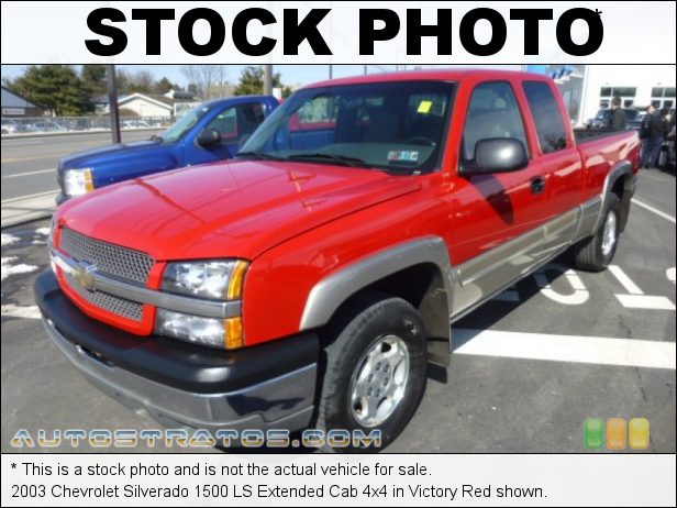 Stock photo for this 2000 Chevrolet Silverado 1500 LS Extended Cab 4x4 5.3 Liter OHV 16-Valve Vortec V8 4 Speed Automatic