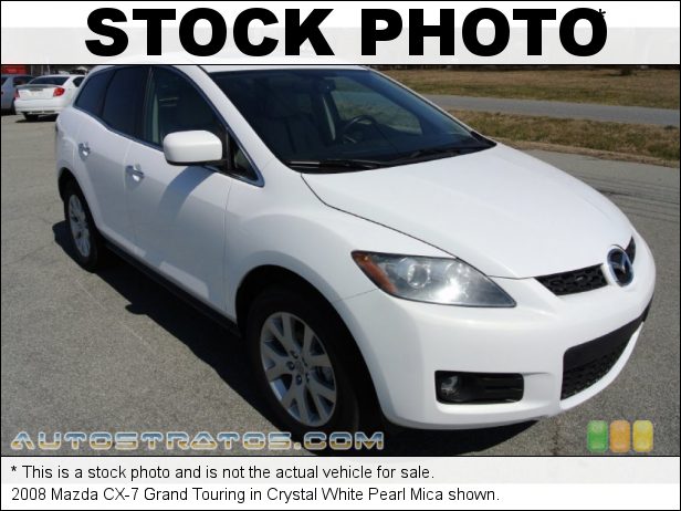 Stock photo for this 2008 Mazda CX-7 Grand Touring 2.3 Liter GDI Turbocharged DOHC 16-Valve VVT 4 Cylinder 6 Speed Automatic