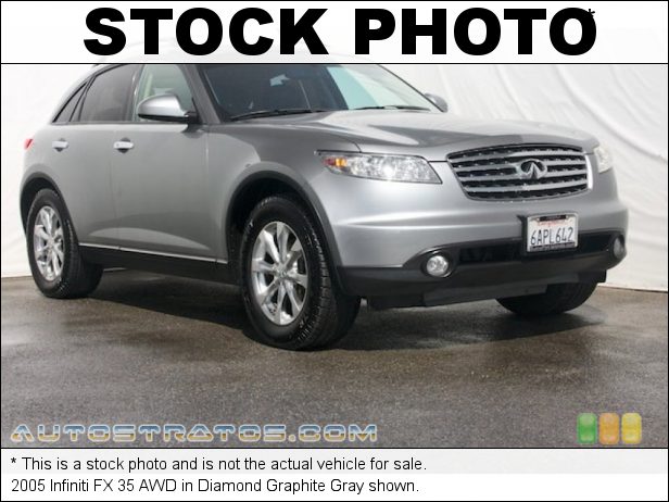 Stock photo for this 2005 Infiniti FX 35 AWD 3.5 Liter DOHC 24-Valve V6 5 Speed Automatic