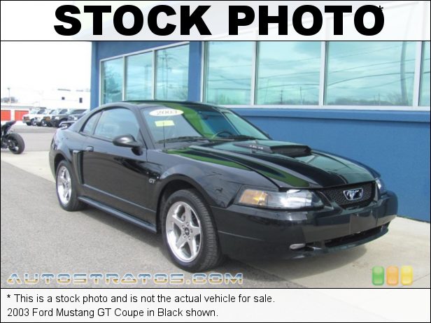 Stock photo for this 2003 Ford Mustang Coupe 4.6 Liter SOHC 16-Valve V8 5 Speed Manual