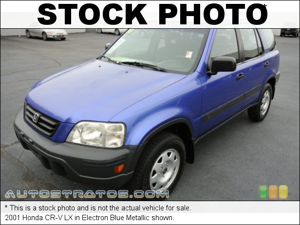 Stock photo for this 1999 Honda CR-V LX 2.0 Liter DOHC 16-Valve 4 Cylinder 4 Speed Automatic