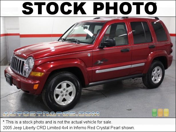 Stock photo for this 2005 Jeep Liberty CRD Limited 4x4 2.8 Liter CRD DOHC 16-Valve Turbo-Diesel 4 Cylinder 5 Speed Automatic
