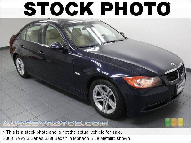 Stock photo for this 2008 BMW 3 Series 328i Sedan 3.0L DOHC 24V VVT Inline 6 Cylinder 6 Speed Steptronic Automatic