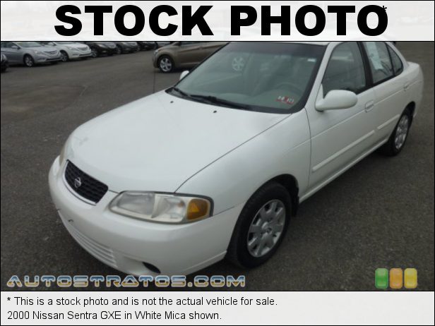 Stock photo for this 2000 Nissan Sentra GXE 1.8 Liter DOHC 16-Valve 4 Cylinder 4 Speed Automatic