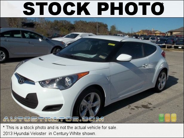 Stock photo for this 2013 Hyundai Veloster  1.6 Liter DOHC 16-Valve Dual-CVVT 4 Cylinder 6 Speed EcoShift Dual Clutch Automatic
