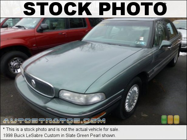 Stock photo for this 1998 Buick LeSabre Custom 3.8 Liter OHV 12-Valve V6 4 Speed Automatic