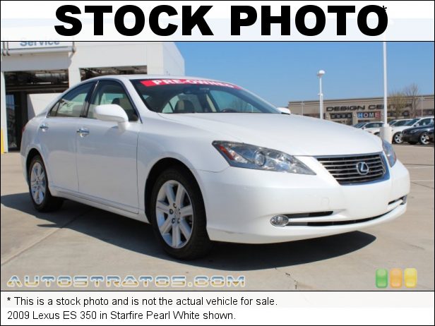 Stock photo for this 2009 Lexus ES 350 3.5 Liter DOHC 24-Valve VVT V6 6 Speed Automatic